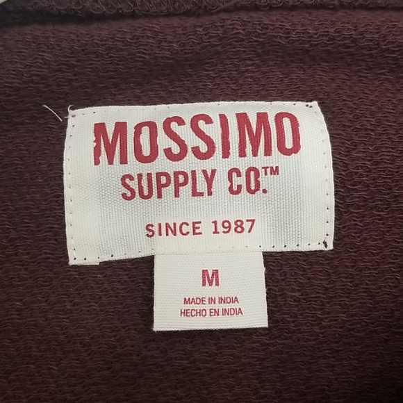 Mossimo Men's Washed Crew Pullover - Picture 2 of 6